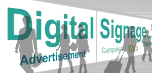 画像:デジタルサイネージコンテンツ制作